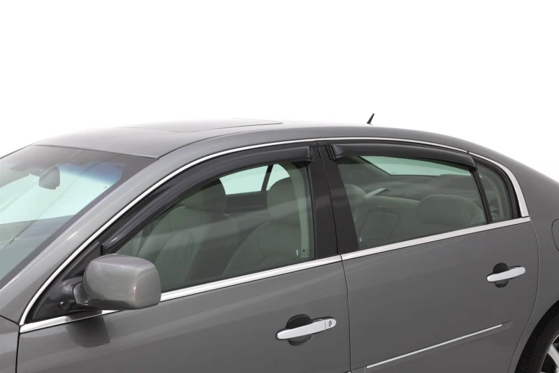 AVS 06-12 Buick Lucerne Ventvisor Outside Mount Window Deflectors 4pc - Smoke - Image 3