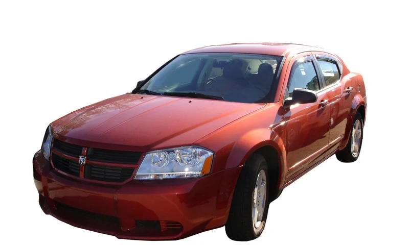 AVS 08-13 Cadillac CTS Ventvisor In-Channel Front & Rear Window Deflectors 4pc - Smoke - Image 9