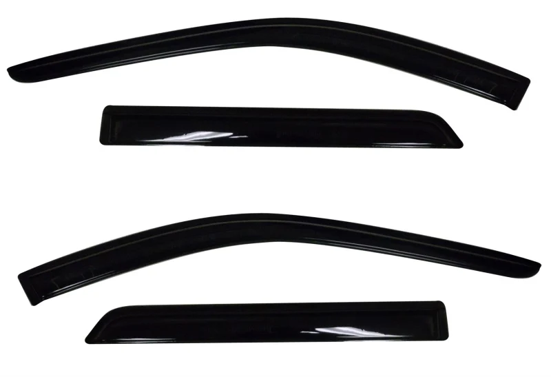 AVS 11-18 Dodge Durango Ventvisor Outside Mount Window Deflectors 4pc - Smoke - Image 6