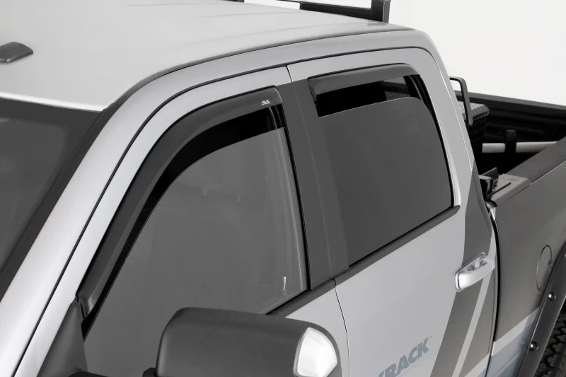 AVS 16-18 Lexus RX350 Ventvisor In-Channel Front & Rear Window Deflectors 4pc - Smoke - Image 5