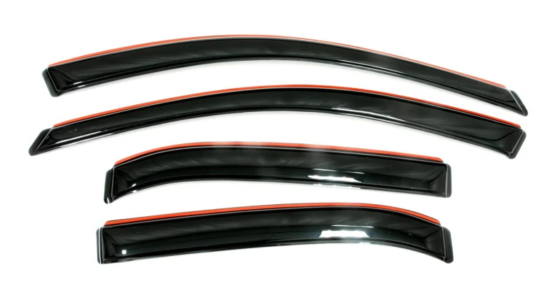 AVS 16-18 Lincoln MKX Ventvisor In-Channel Front & Rear Window Deflectors 4pc - Smoke - Image 13