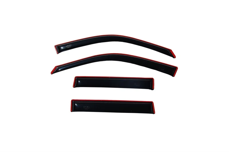 AVS 2019 Ram Quad Cab Ventvisor In-Channel Front & Rear Window Deflectors 4pc - Smoke - Image 14