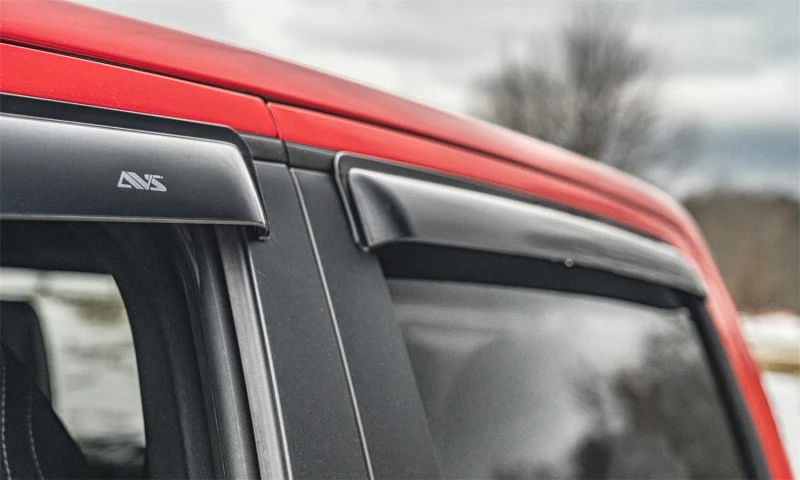 AVS 80-96 Ford F-150 Supercab Ventvisor Outside Mount Window Deflectors 4pc - Smoke - Image 7