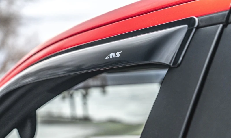 AVS 99-11 Ford Ranger (Fixed Window) Ventvisor Outside Mount Window Deflectors 4pc - Smoke - Image 3