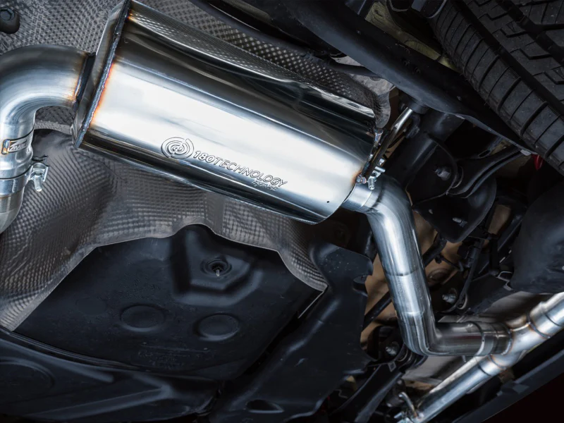 AWE Tuning 2022 VW GTI MK8 Touring Edition Exhaust - Diamond Black Tips - Image 10