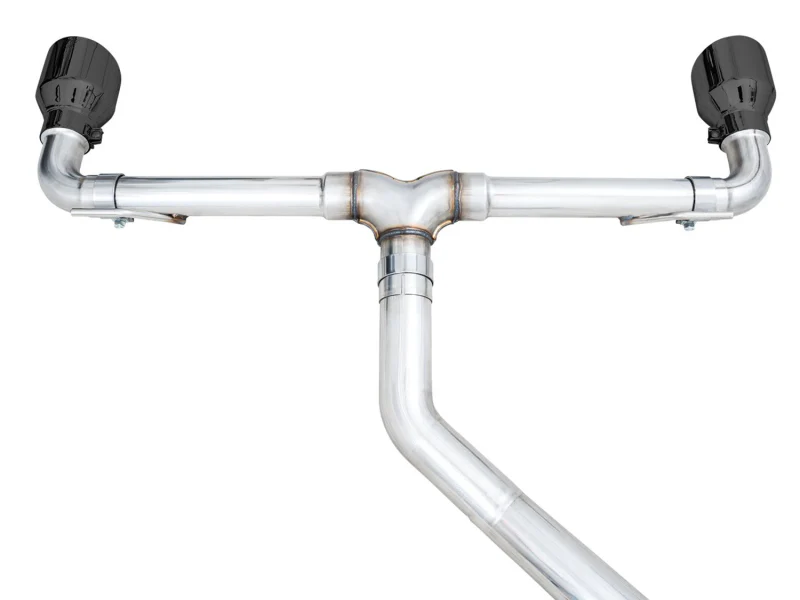 AWE Tuning 2022 VW GTI MK8 Touring Edition Exhaust - Diamond Black Tips - Image 13