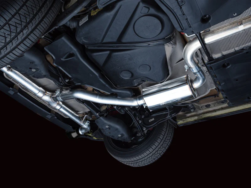 AWE Tuning 2022 VW GTI MK8 Touring Edition Exhaust - Diamond Black Tips - Image 4