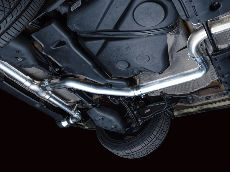 AWE Tuning 2022 VW GTI MK8 Track Edition Exhaust - Chrome Silver Tips - Image 4