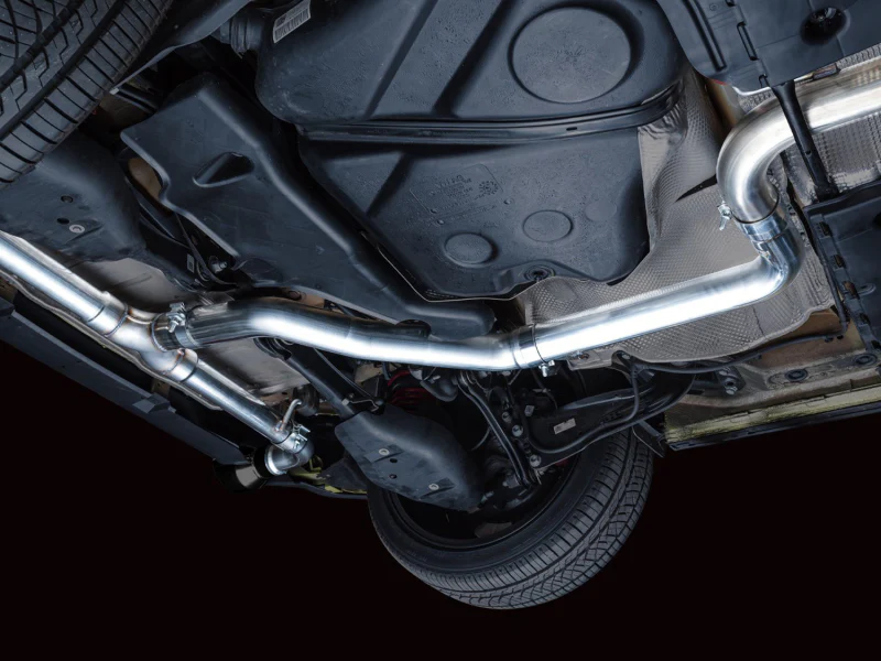 AWE Tuning 2022 VW GTI MK8 Track Edition Exhaust - Diamond Black Tips - Image 5