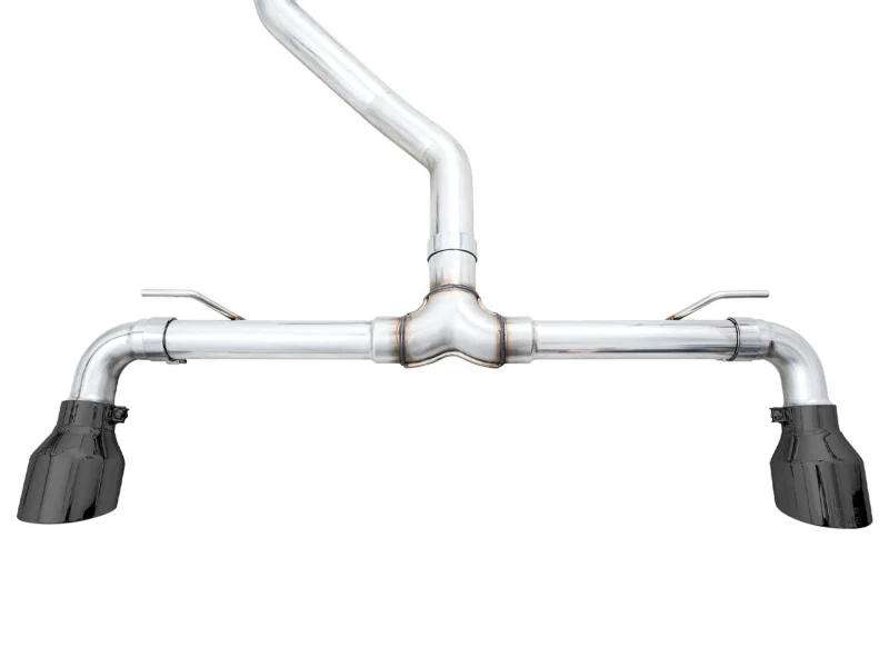AWE Tuning 2022 VW GTI MK8 Track Edition Exhaust - Diamond Black Tips - Image 9