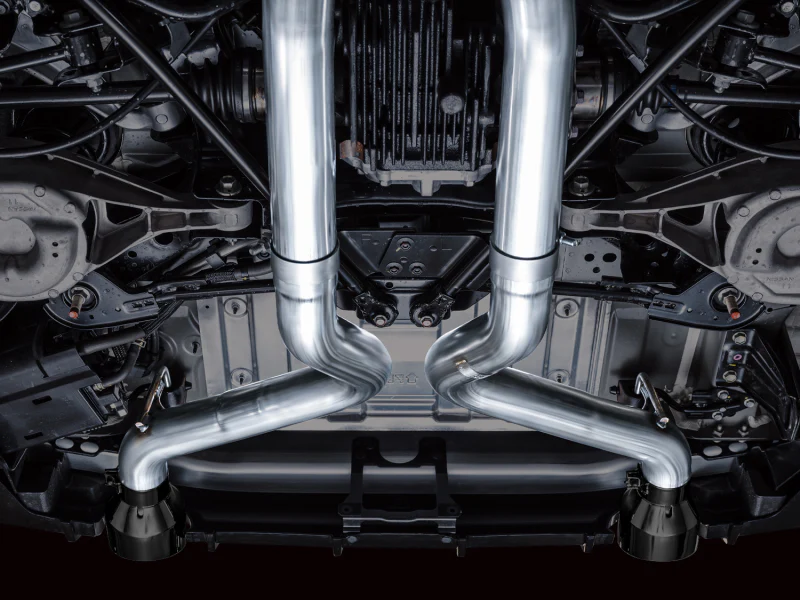 AWE Tuning 2023 Nissan Z RZ34 RWD Track Edition Cat-Back Exhaust System w/ Diamond Black Tips - Image 4