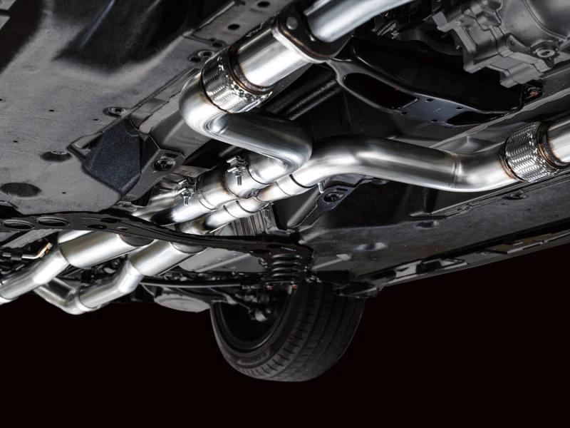 AWE Tuning 2023 Nissan Z RZ34 RWD Track Edition Cat-Back Exhaust System w/ Diamond Black Tips - Image 8