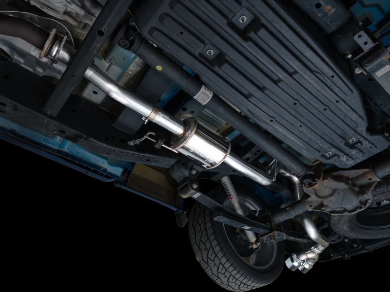 AWE Tuning 21-25 Ford F150 (14th Gen Reg Cab) Cat-Back Exhaust - 4.5in Dual Side Exit Chrome Tips - Image 7