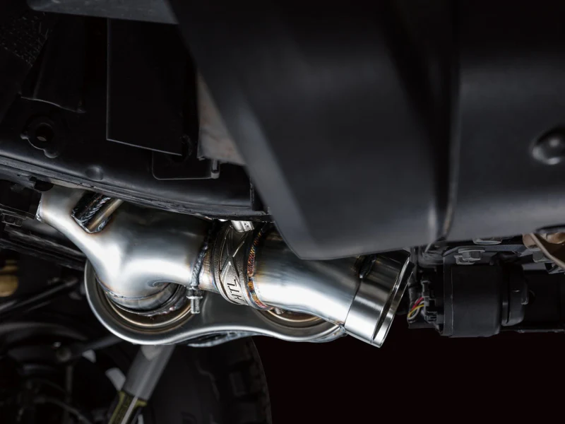 AWE Tuning 21+ Wrangler 392 Switchpath Cat-Back Exhaust- Quad BashGuards - Image 14