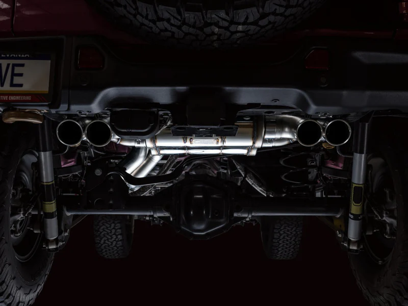 AWE Tuning 21+ Wrangler 392 Switchpath Cat-Back Exhaust- Quad BashGuards - Image 5