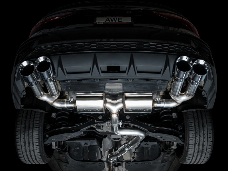 AWE Tuning 22-24 Audi 8Y S3 Touring Edition Exhaust - Chrome Silver Tips - Image 10