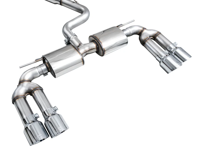 AWE Tuning 22-24 Audi 8Y S3 Touring Edition Exhaust - Chrome Silver Tips - Image 11