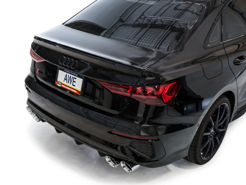 AWE Tuning 22-24 Audi 8Y S3 Touring Edition Exhaust - Chrome Silver Tips - Image 7