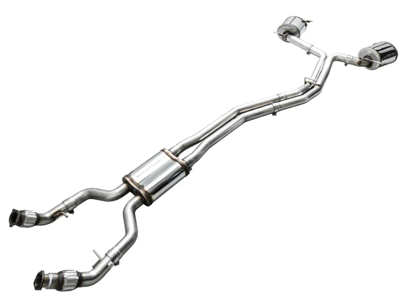 AWE Tuning Audi 2019-2023 C8 A6/A7 3.0T Touring Edition Cat-Back Exhaust- Turn Downs - Image 11