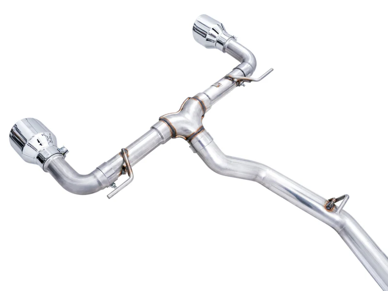AWE Tuning Subaru BRZ/ Toyota GR86/ Toyota 86 Track Edition Cat-Back Exhaust- Chrome Silver Tips - Image 6