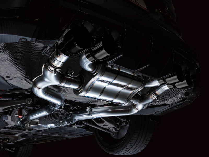 AWE Tuning SwitchPath Cat-Back Exhaust for BMW G8X M3/M4 - Diamond Black Tips - Image 6