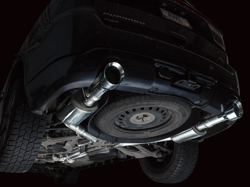AWE Tuning 11-24 Dodge Durango 5.7L Touring Edition Exhaust w/ Chrome Silver Tips - Image 7