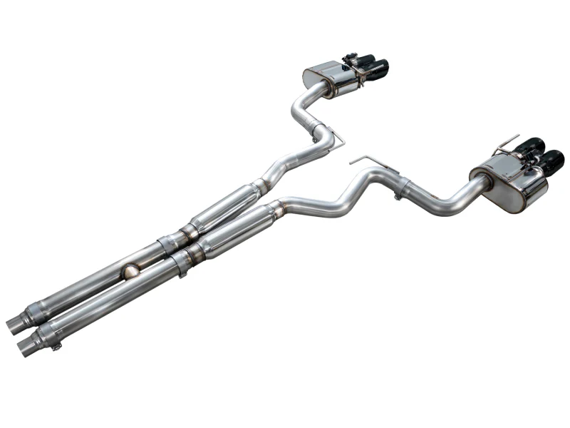 AWE Tuning 18-23 S550 Mustang GT SwitchPath Exhaust - Diamond Black Tips - Image 13