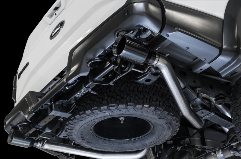 AWE Tuning 2017+ Ford Raptor 0 FG Performance Exhaust System - w/ Diamond Black Tips - Image 3
