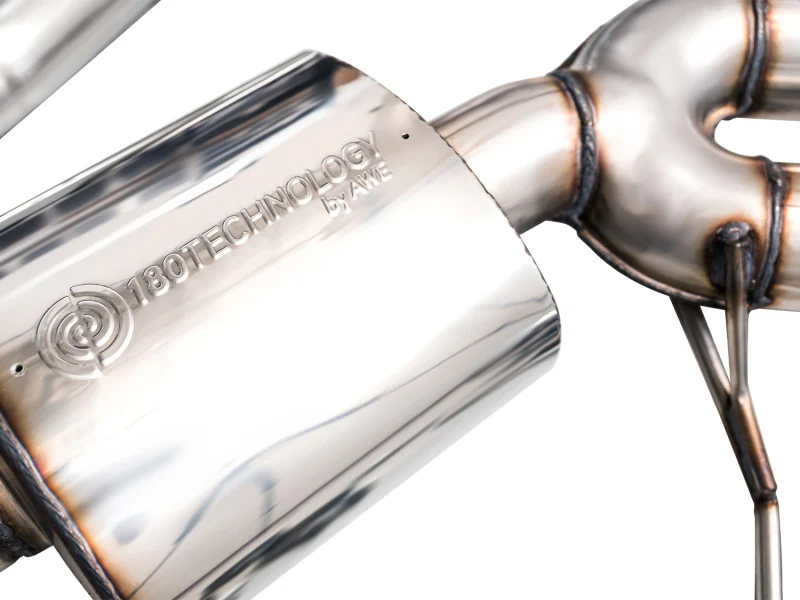 AWE Tuning 2022+ Porsche Macan 2.9TT Touring Edition Cat-Back Exhaust w/ Diamond Black Tips - Image 13