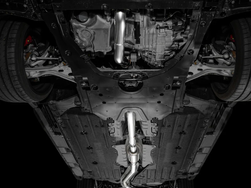 AWE Tuning 2024 Acura Integra Type S DE5 FWD Touring Edition Exhaust w/ Triple Chrome Silver Tips - Image 10