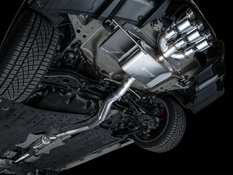 AWE Tuning 2024 Acura Integra Type S DE5 FWD Touring Edition Exhaust w/ Triple Chrome Silver Tips - Image 12