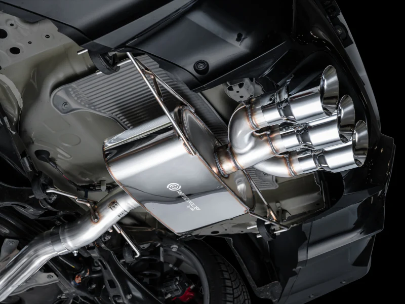 AWE Tuning 2024 Acura Integra Type S DE5 FWD Touring Edition Exhaust w/ Triple Chrome Silver Tips - Image 15