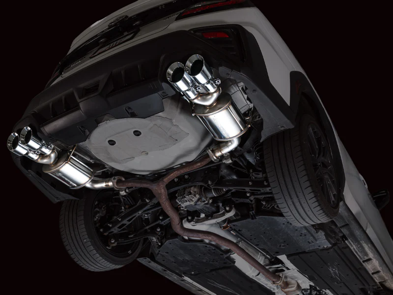 AWE Tuning 22-25 Subaru VB WRX Touring Edition Axle-Back Exhaust - Chrome Silver Tips - Image 4