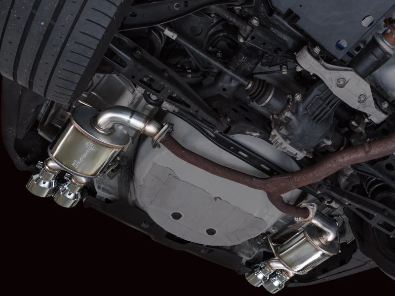 AWE Tuning 22-25 Subaru VB WRX Touring Edition Axle-Back Exhaust - Chrome Silver Tips - Image 7