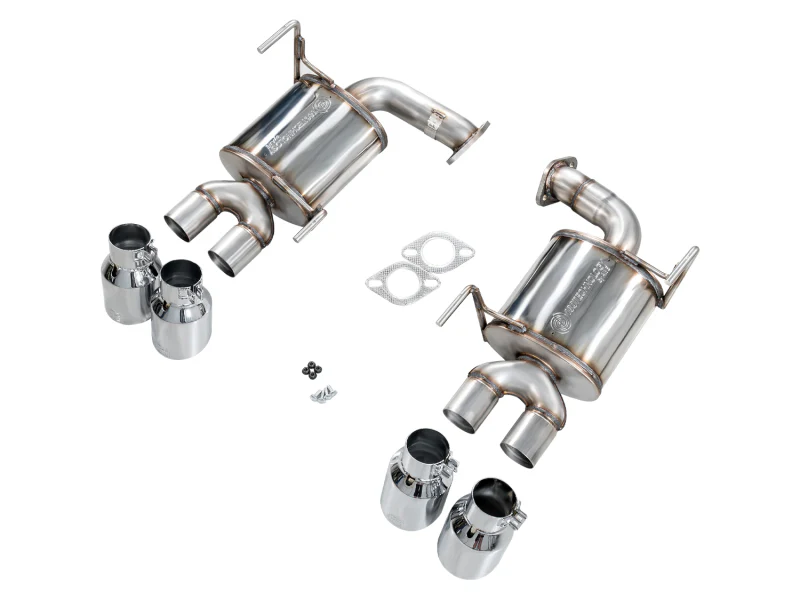 AWE Tuning 22-25 Subaru VB WRX Touring Edition Axle-Back Exhaust - Chrome Silver Tips - Image 9