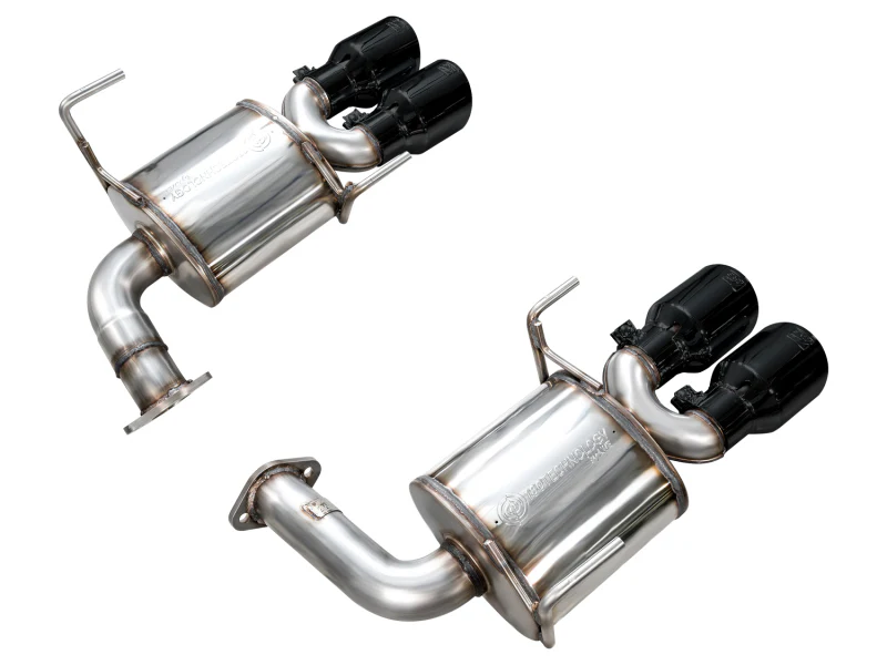 AWE Tuning 22-25 Subaru VB WRX Touring Edition Axle-Back Exhaust - Diamond Black Tips - Image 11