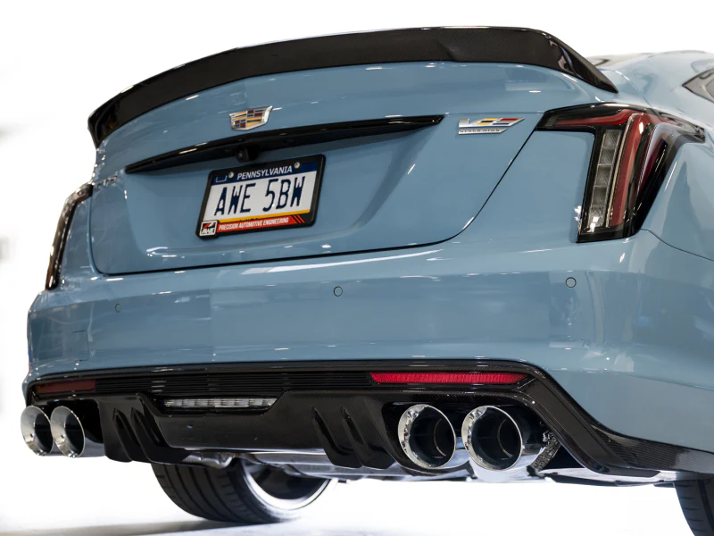 AWE Tuning 22-26 Cadillac CT5-V Blackwing SwitchPath Exhaust - Chrome Silver Tips - Image 2