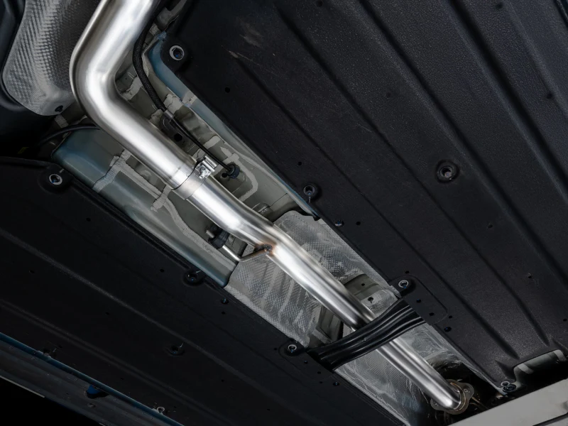 AWE Tuning 22-26 Hyundai Elantra N Track Edition Cat-Back Exhaust - Diamond Black Tips - Image 6