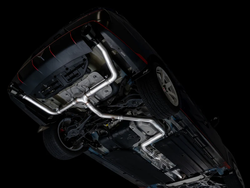 AWE Tuning 22-26 Hyundai Elantra N Track Edition Cat-Back Exhaust - Diamond Black Tips - Image 8