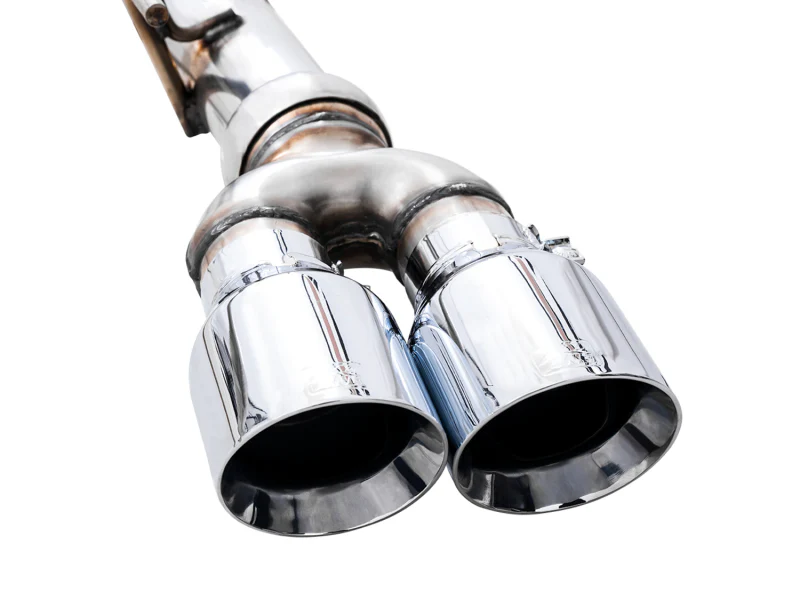 AWE Tuning 4th Gen GM 1500 6.2L 0FG Cat-Back Split Rear Exit (w/ Bumper Cutouts) - Quad Chrome Tips - Image 10