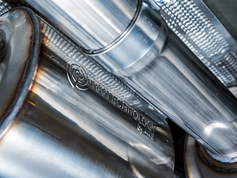 AWE Tuning 4th Gen GM 1500 6.2L 0FG Cat-Back Split Rear Exit (w/ Bumper Cutouts) - Quad Chrome Tips - Image 13