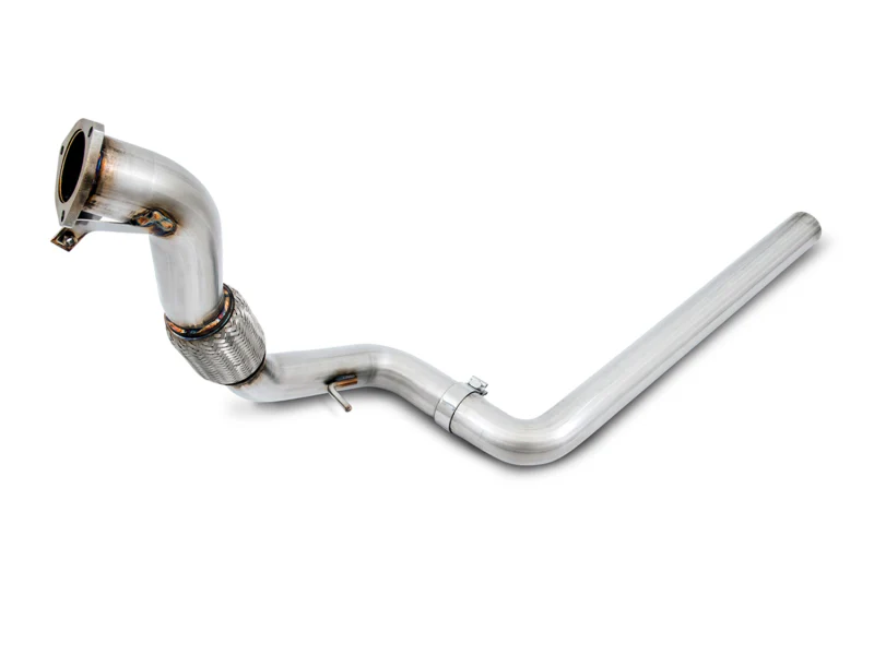 AWE Tuning Audi B9 A4 Track Edition Exhaust Dual Outlet - Diamond Black Tips (Includes DP) - Image 2