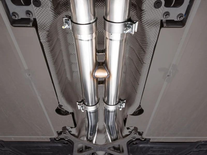 AWE Tuning BMW G90/G99 M5 Track Edition Cat-Back Exhaust - Chrome Silver Tips - Image 15