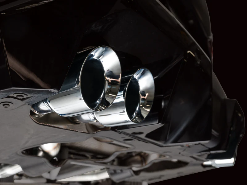 AWE Tuning BMW G90/G99 M5 Track Edition Cat-Back Exhaust - Chrome Silver Tips - Image 9