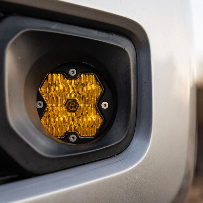 Baja Designs 12-23 Tacoma / 14-21 Tundra / 10-24 4Runner Squadron Sport 2.0 Fog Kit(WC) - Baja Amber - Image 2