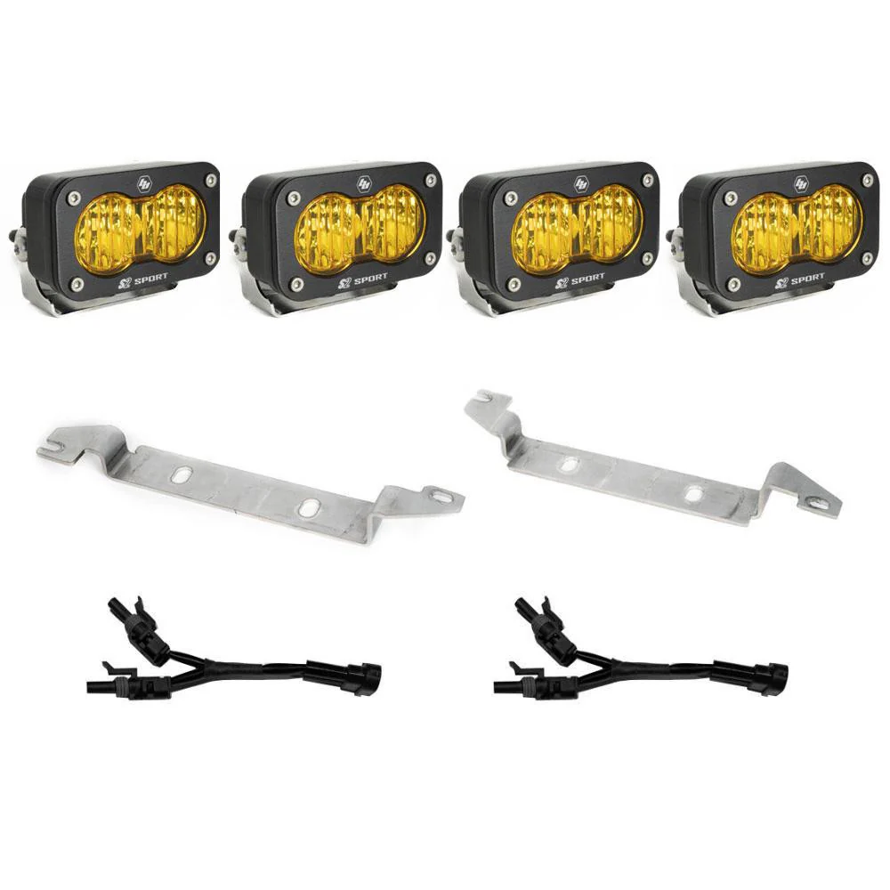 Baja Designs Toyota S2 Sport Dual Fog Pocket Light Kit - Toyota 2024+ Tacoma - Image 3