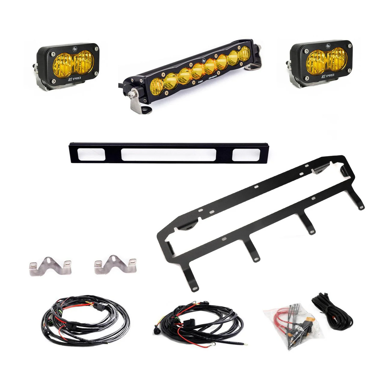 Baja Designs S8 10-inch/S2 Pro Grille Light Replacement Kit - 2025-On Toyota 4Runner; Note: TRD Pro - Image 3