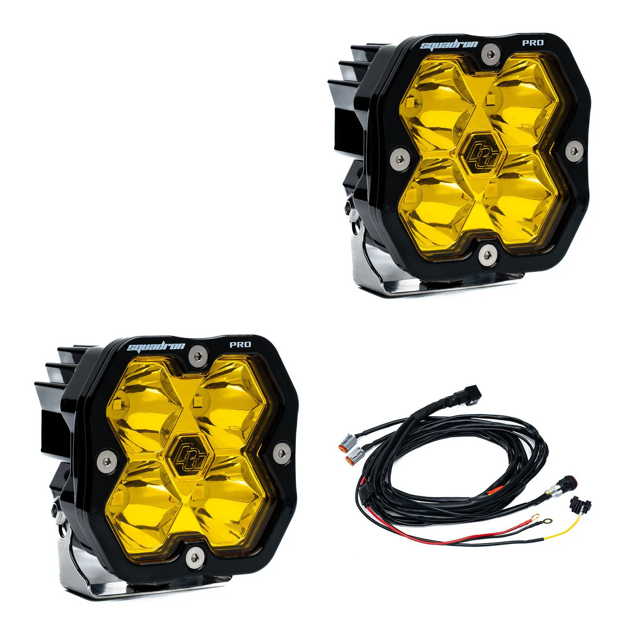 Baja Designs Squadron 2.0 Pro Black LED Auxiliary Light Pod Pair - Image 2