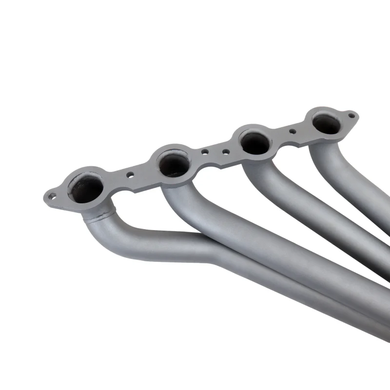 BBK 10-15 Camaro LS3 L99 Long Tube Exhaust Headers With Converters - 1-3/4 Chrome - Image 8
