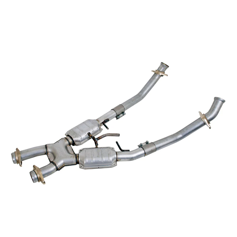 BBK 86-93 Mustang 5.0 High Flow X Pipe With Catalytic Converters - 2-1/2 - Image 2